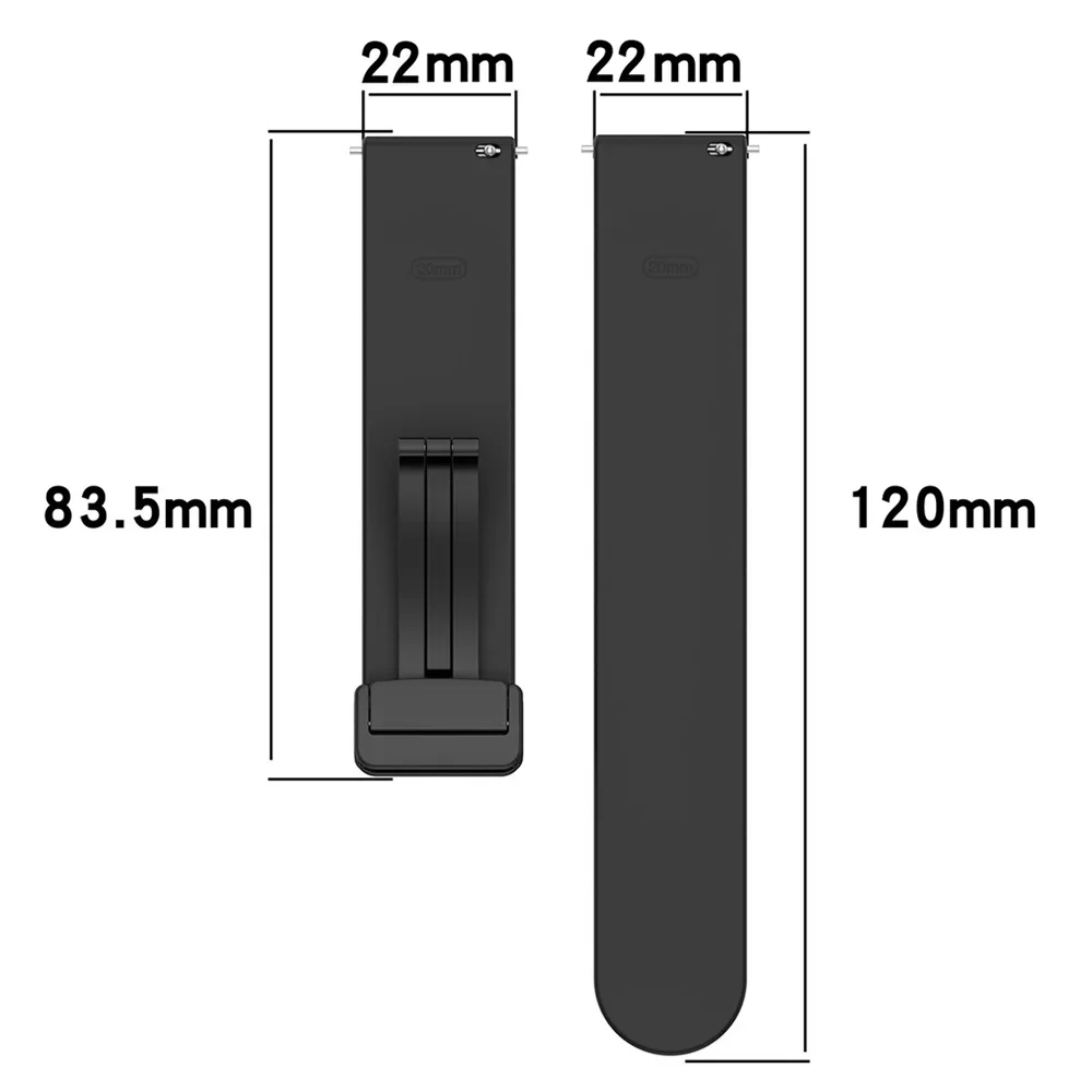 Magnetic Silicone Sport Strap for Smartwatches - Premium Watchband Accessory