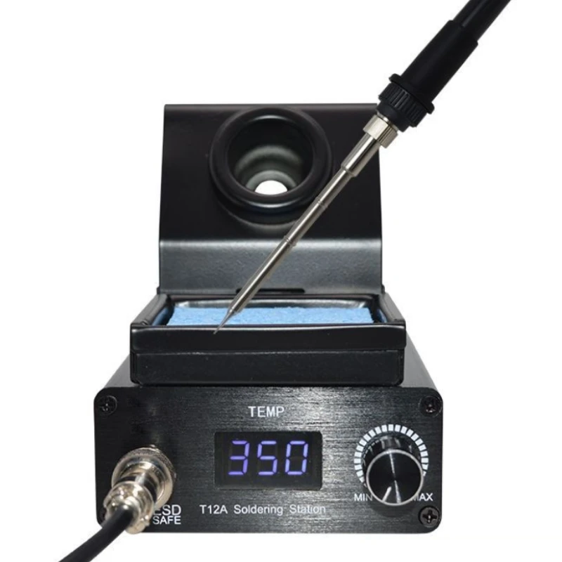 Electronic Welding Iron T12 Soldering Station Digital Temperature Adjust Soldering Iron Repair Tool Set