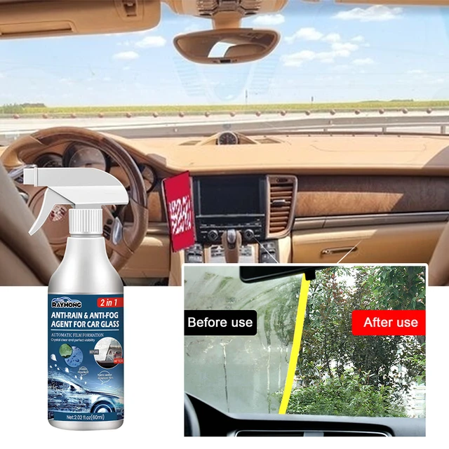 Car Glass Rainproof Antifogging Coating Agent 60ml Auto Windshield  Rainproof Agent Anti Fog Spray for Windshield Rearview Mirror - AliExpress