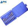 8pcs Carbide Burr Set Die Grinder Bits Rotary Files 6mm Shank for Grinding Wood Metal Fits Dremel Reamer Tools 5