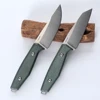 JEABROTHER Tactical Knife 14c28n Steel Belt Kydex Scabbard Hunting Fixed Blade Knife EDC Quan Tang Fishing Survival Knife 2