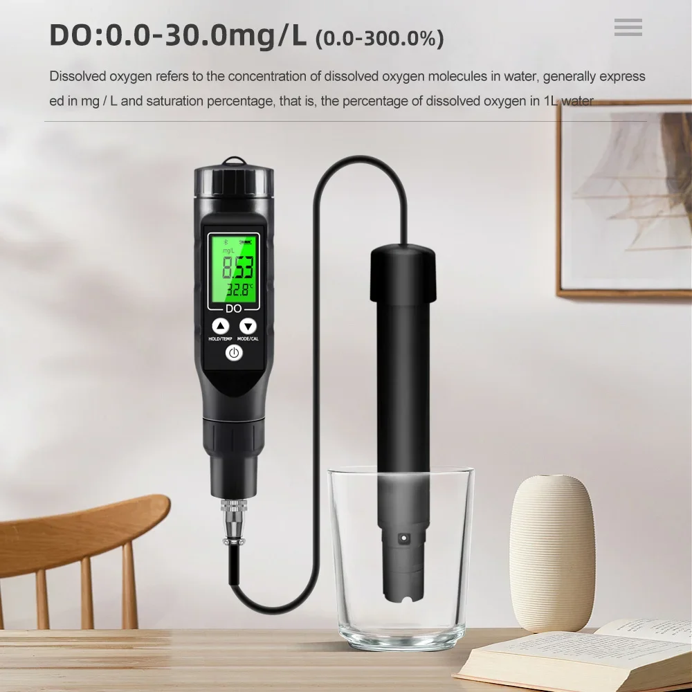 ATC Dissolved Oxygen Meter Professional Aquaculture