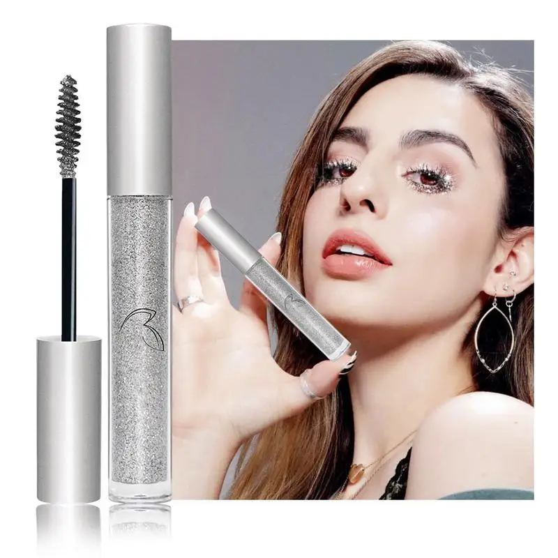

Diamond Glitter Mascara Fast Dry Eyelashes Curling Extension Makeup Waterproof Long-lasting Lengthens Eye Lash Mascara for women