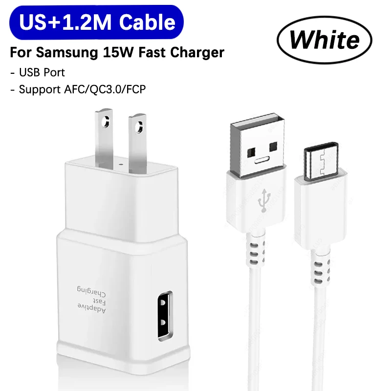 ตัวเลือกสินค้า อะแดปเตอร์ชาร์จเร็ว 15W USB-C สำหรับสมาร์ทโฟน Samsung