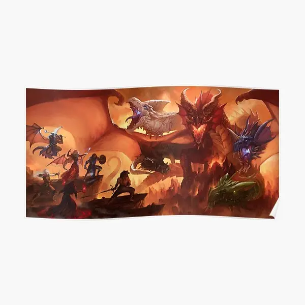 

Tiamat Poster Modern Home Funny Art Painting Mural Vintage Room Picture Decor Decoration Wall Print No Frame
