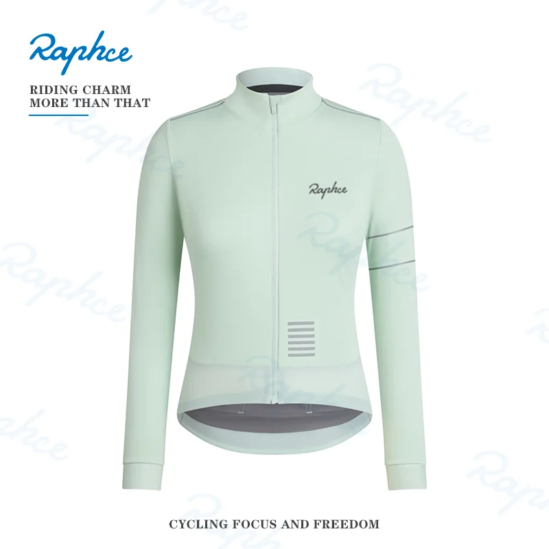 Cycling Shirt Women Sports T Shirt Raphce competitive women's slim-fitting cycling jersey trousers road bike quick-drying breathable sun protection long sleeves