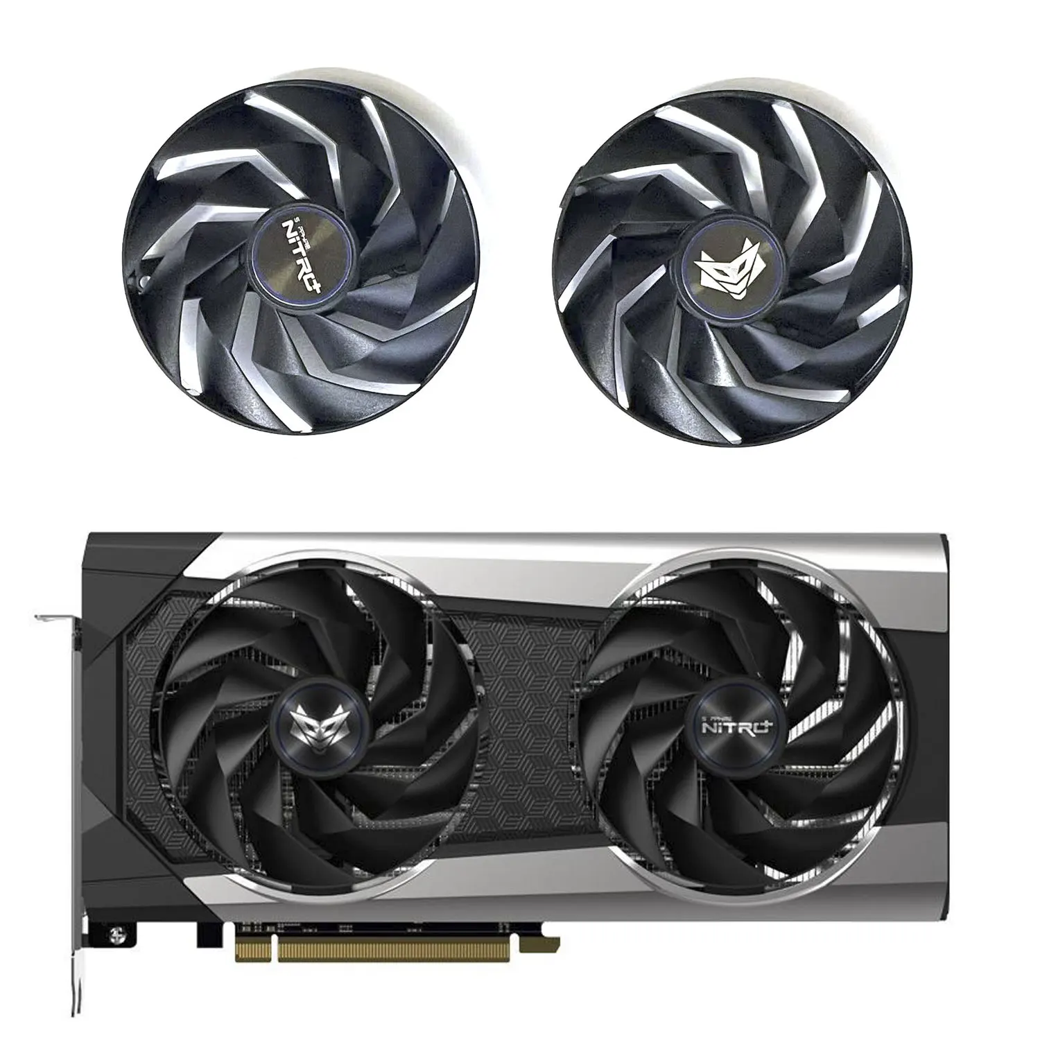Ventola Gpu Originale Muslimfd10015H2D 95Mm Per Ventola Della Scheda Grafica Sapphire Pulse Amd Radeon Rx 6650 Xt