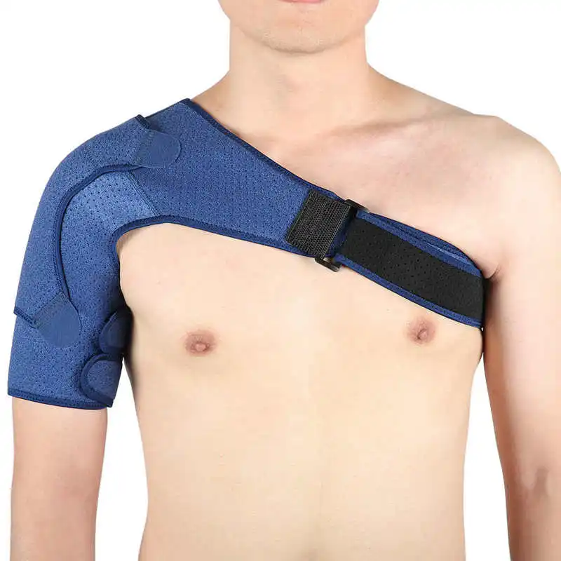 Men Shoulder Brace Adjustable Sports Shoulder Support Belt Pain Relief