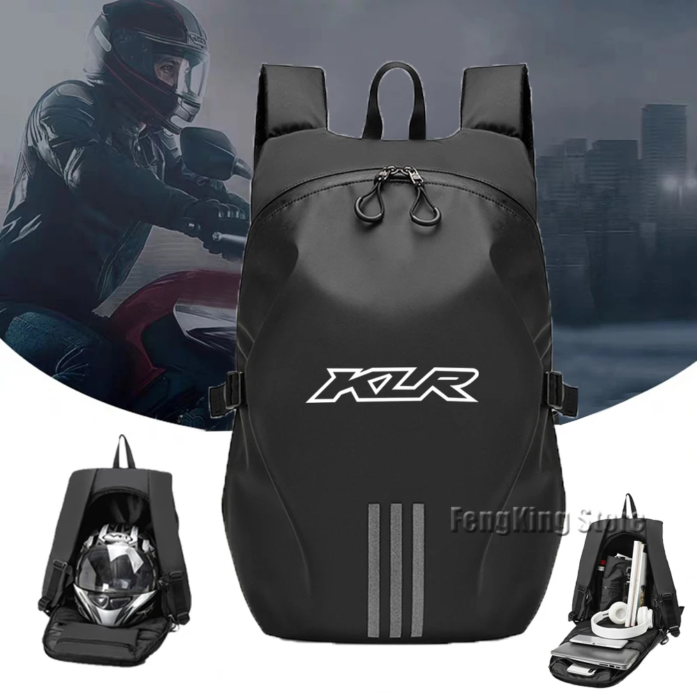 For KLR650 KLR 650 KLR250 250 Knight backpack motorcycle helmet bag travel equipment waterproof large capacity