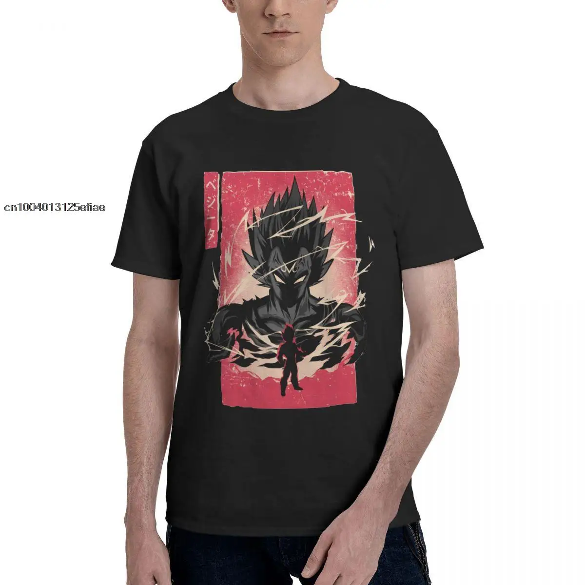 Retro Bandai Dragon Ball T Shirt Uomo Cotone Moda Per Uomo T-Shirt Girocollo Anime Manga Tees Manica Corta Abbigliamento Regalo