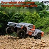 3100A 1/16 4WD 2.4GHZ RC Full Scale Brushless Large Tire Short Truck Off Road Vehicle Model Remote Control Car Adult Boy Toy 4