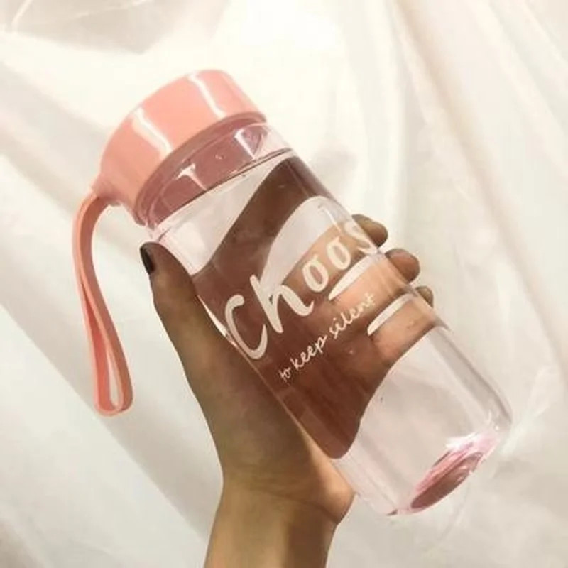Portable Plastic Cup Creative Gift Water Cup Children Student Advertising Wheat Sports Fruit Lemon Juice Drinking Bottle plastic wine cups