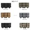 Molle Combat Bag Vest Mag Pouch Pack Fast Cartridges Clip Ammunition Carrier Ammo Holder Tactical Mag 7.62 Triple Magazine Pouch 3