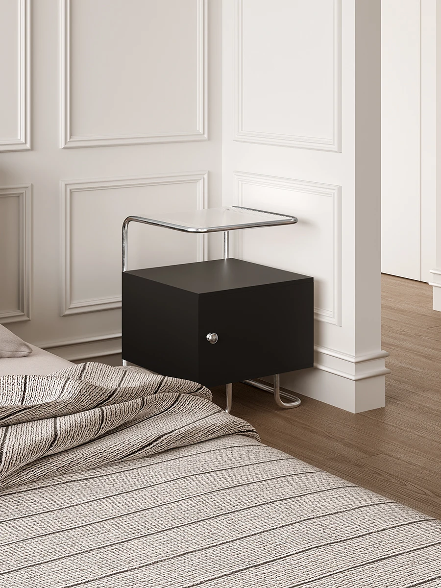 

Design sense ins bedside cabinet, sofa side cabinet, simple cabinet, small cabinet, storage cabinet, stainless steel solid wood