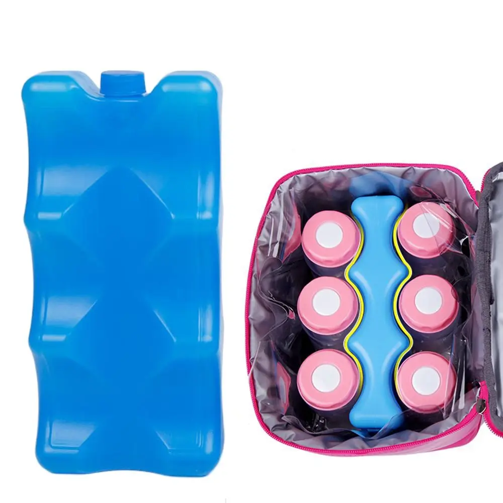 

Reusable Fresh Food Storage Lunch Box Picnic Travel Gel Freezer Ice Blocks Cooler Pack Water injection