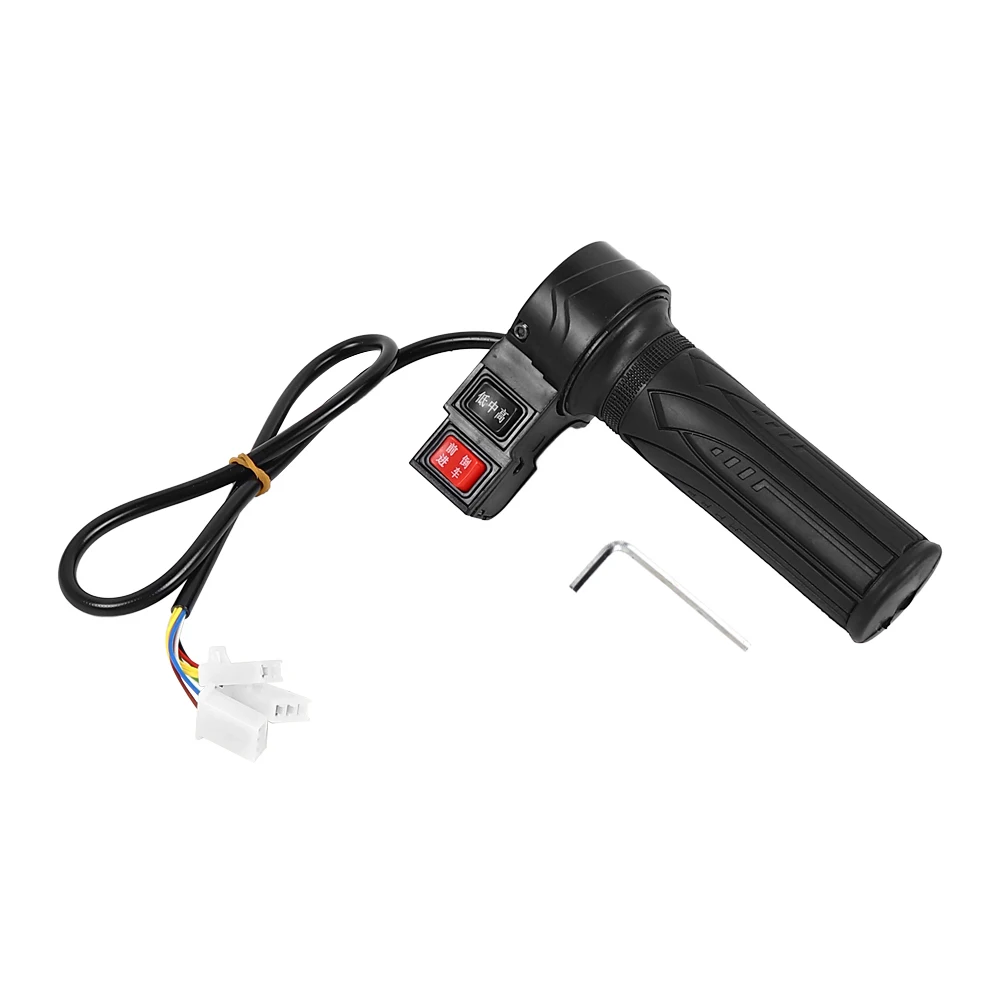 Enhanced Electric Scooter and Ebike Twist Throttle Controller with Forward/Reverse Button for Speed Control