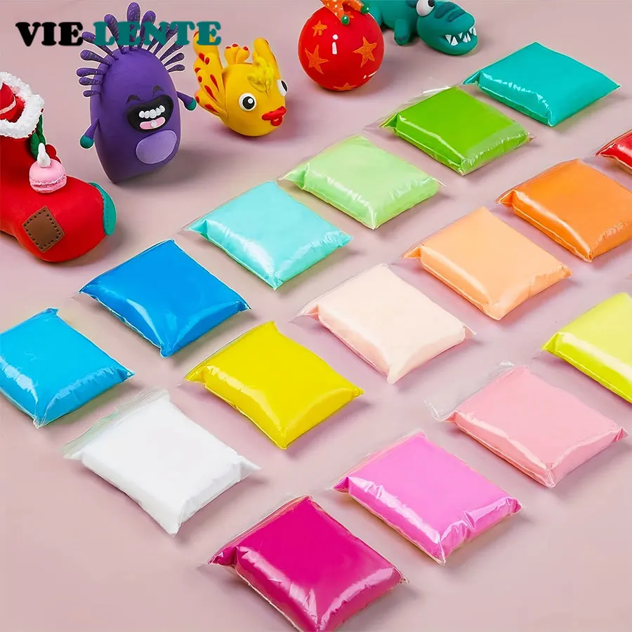 Air Dry Clay Air Dried Clay Set 36 Color Clay Air-dried Clay Set Ultra Light Plastic with Carving Tools DIY Crafts Gifts for Friends