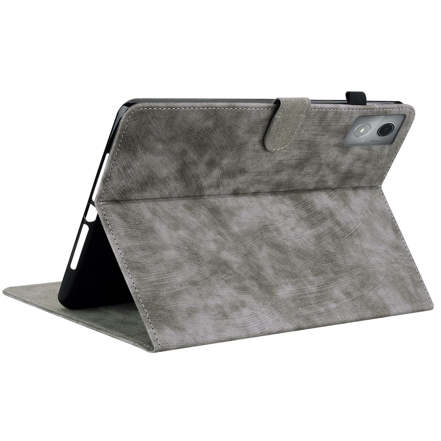 Charming Tiger Flip Case: Shockproof, Foldable Stand, Solid Tablet Cover