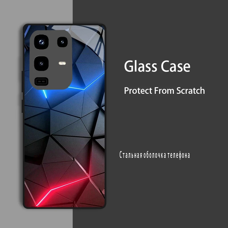 Premium Shockproof Tempered Glass and Hard Case Cover