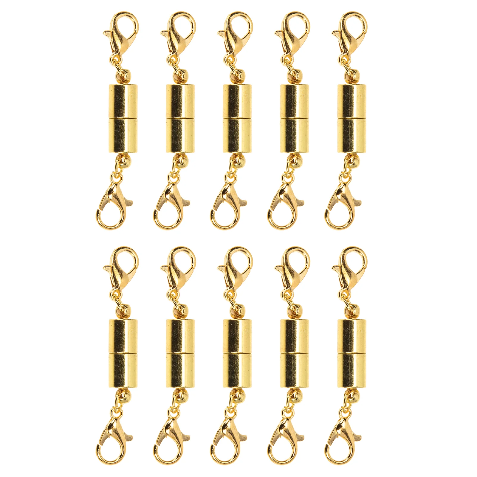 

10 шт. магнитные застежки для ожерелья застежки-карабины аксессуары для изготовления ювелирных изделий 6 мм