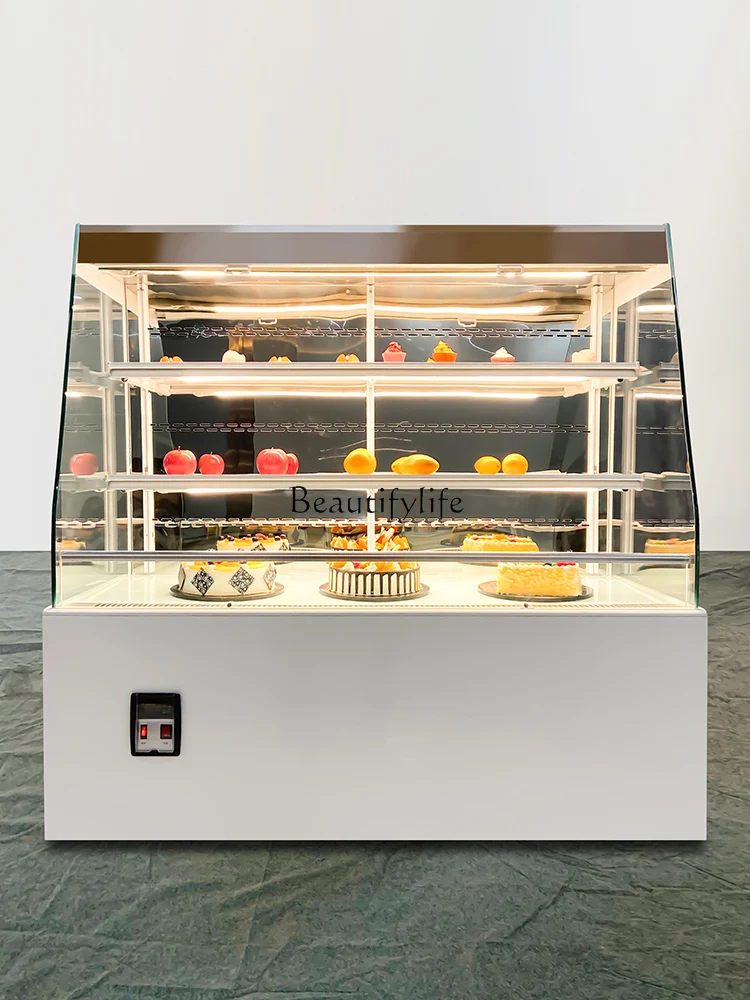 

Open Cake Show Case Commercial Vertical Multi-Layer Dessert Fruit Preservation Refrigerated Cabinet