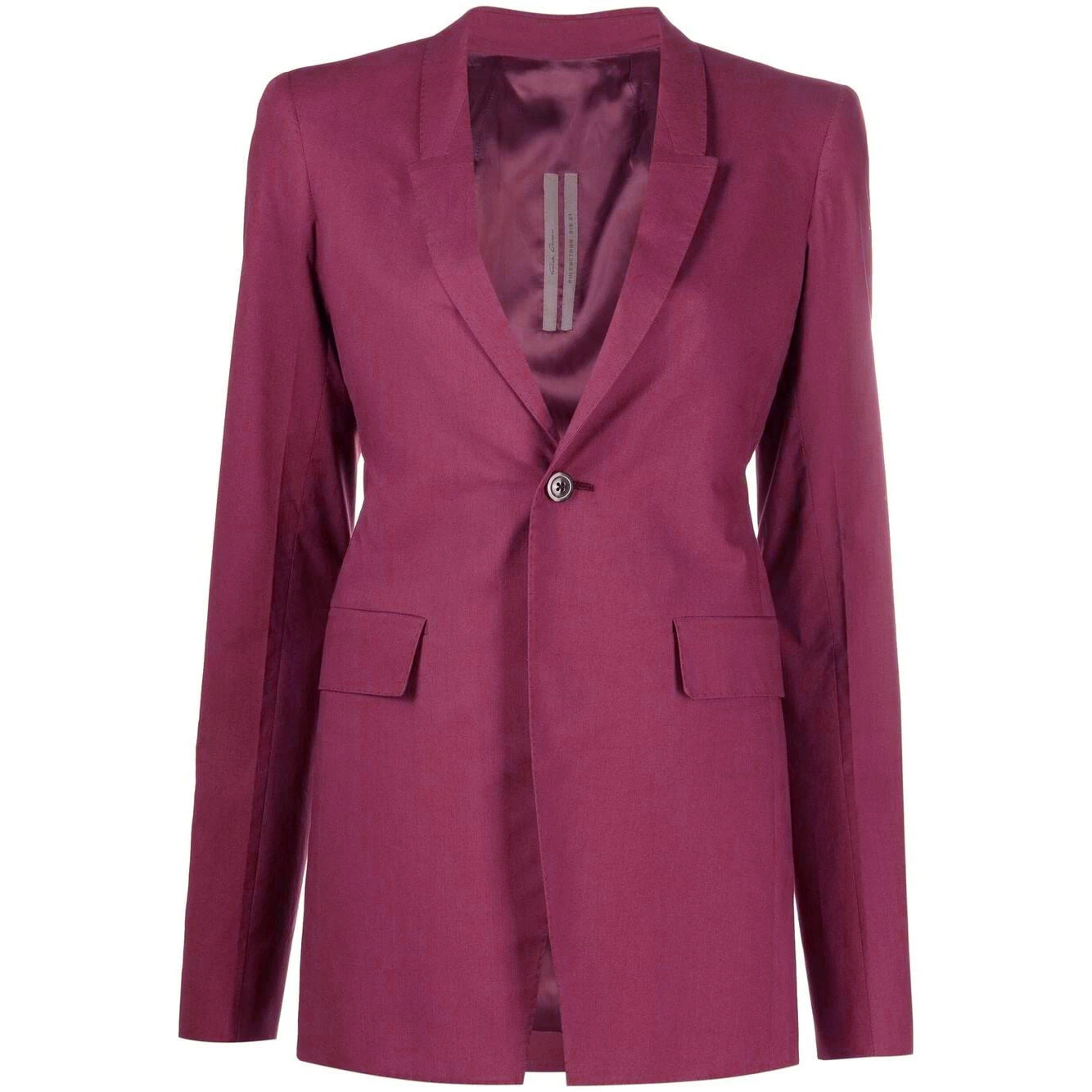 Ladies Casual Long Blazer Lapel Collar 1 Button Wedding Party Elegant Dress Custom Women Slim Fit Coats