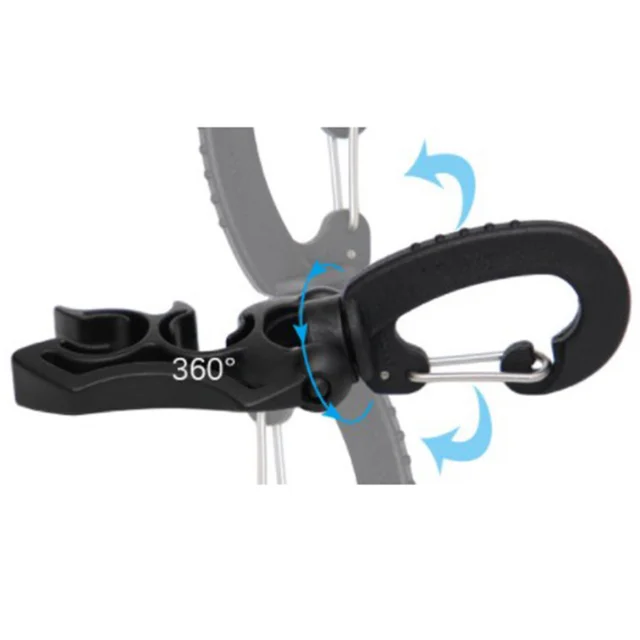 Búvárbúvár Dupla Tömlő Tartó Clip Bcd Szabályozó Konzol Tartozékokkal Alacsony/Magas Nyomású Tömlők Szabályozóihoz - Image 2