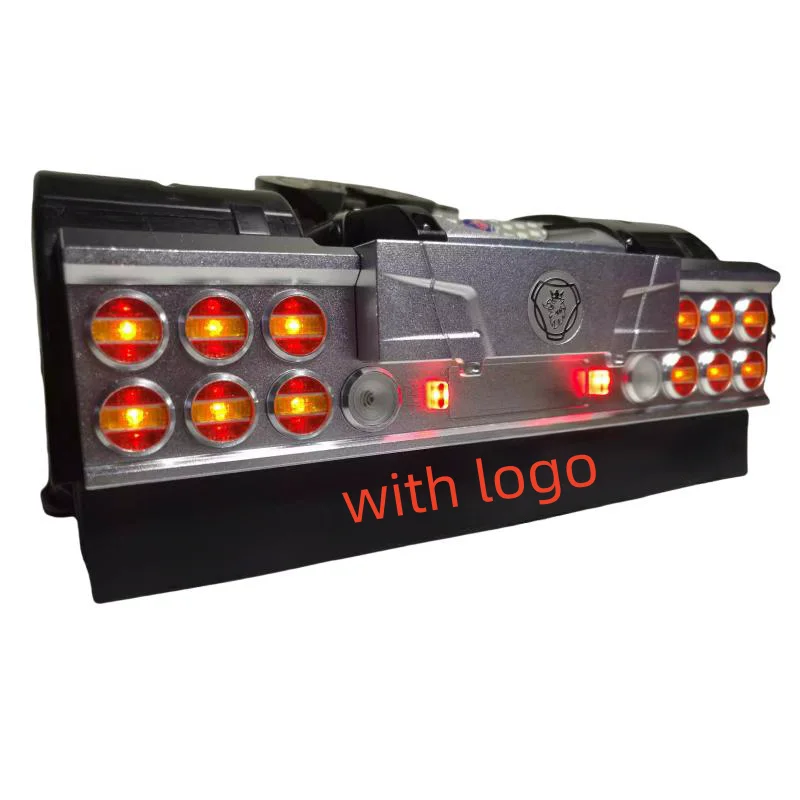 Rear Bumper Lamp LED Light Taillight for Tamiya 1/14 RC Truck Scania 770s 56323 56368 Tractor Trailer LESU Parts 2