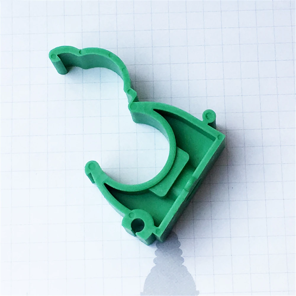 

5pcs Water Pipe PPR Plastic Small Pipe Card Green 6# Points 20/32/25mm Snap Seat Card Water Pipe Senior Card