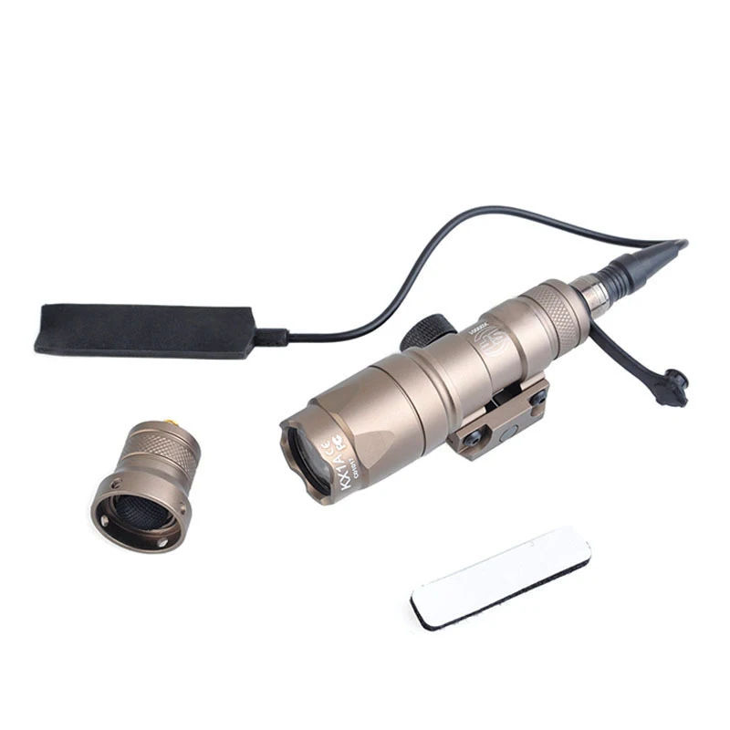 

Охотничий Тактический мощный фонарик ZK30 M300A, освещение, яркий люмен с крысиным хвостом, головкой короны для кемпинга