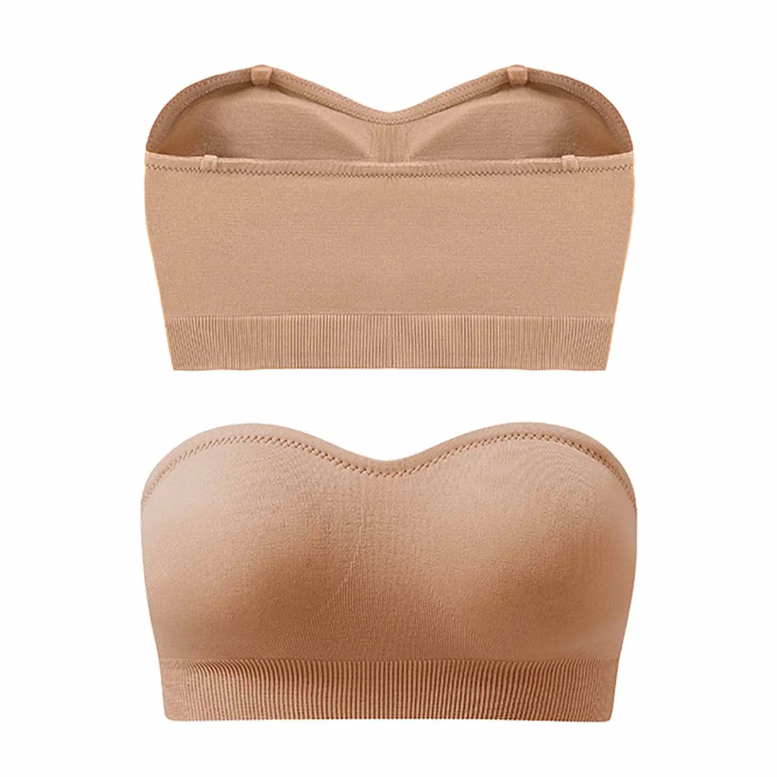 S-XXL Breathable Mesh Tube Bra Strapless Crop Tops Women Ladies Sexy Bralette Bra Bandeau Summer Dress Shouderless Crop Top