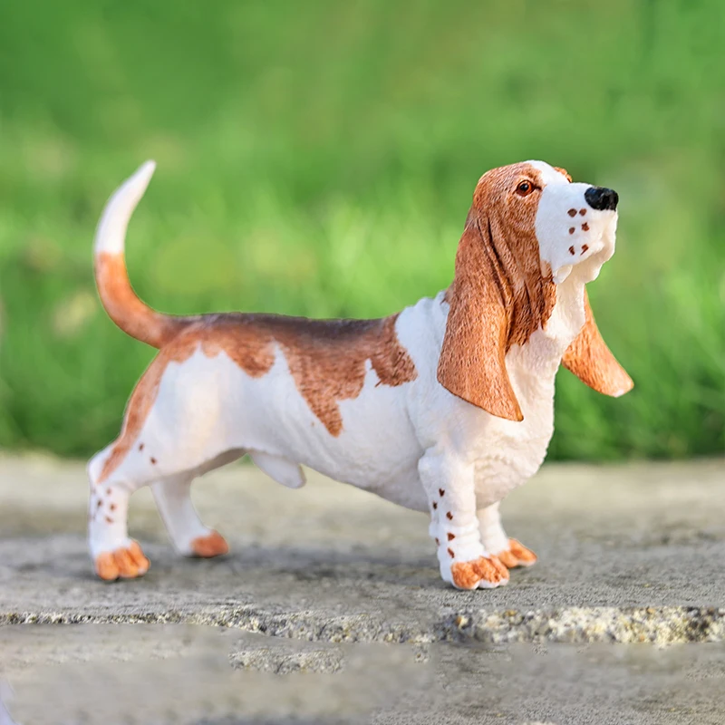 Realistic Dog Figurine Action Figure - Collectible Decorative Ornament, Ideal Gift