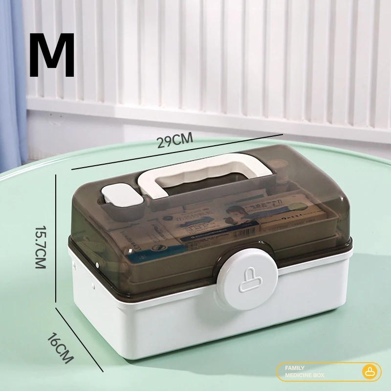 Portable Multifunctional First Aid Medical Storage Box