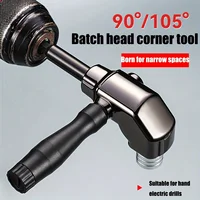 90/105 Degree Angle Electric Corner Turner Electric Screwdriver Hardware Tool