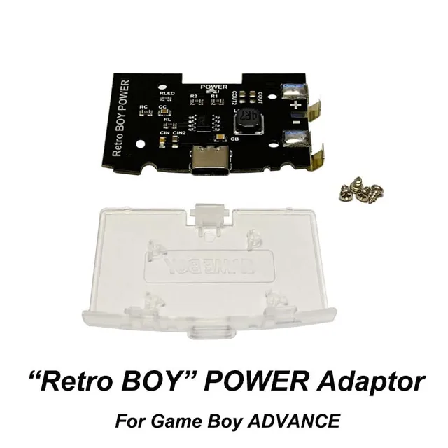 レトロ少年USB-C入力電源アダプタゲームボーイアドバンス用usbタイプc 