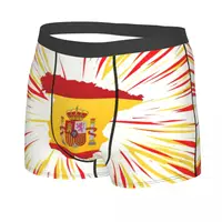 Essence Of Spain Map Flag Boxer Shorts For Men 3D Printed Male Spanish Pride Underwear Panties Briefs Soft Underpants 2