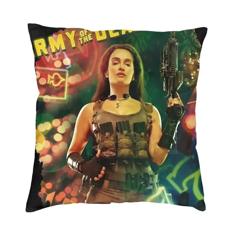 

Vibrant Army of The Dead Movie Classic Darkness Phi Retro Throw Pillow Case Home Decor 3D Double-sided Print Cushion Cover