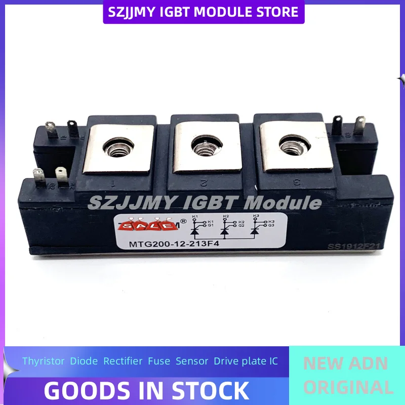 

SZJJMY IGBT Module MTY200-12-213F4 MTG200-12-213F4 FREE SHIPPING NEW AND ORIGINAL In Stock Quality Assurance