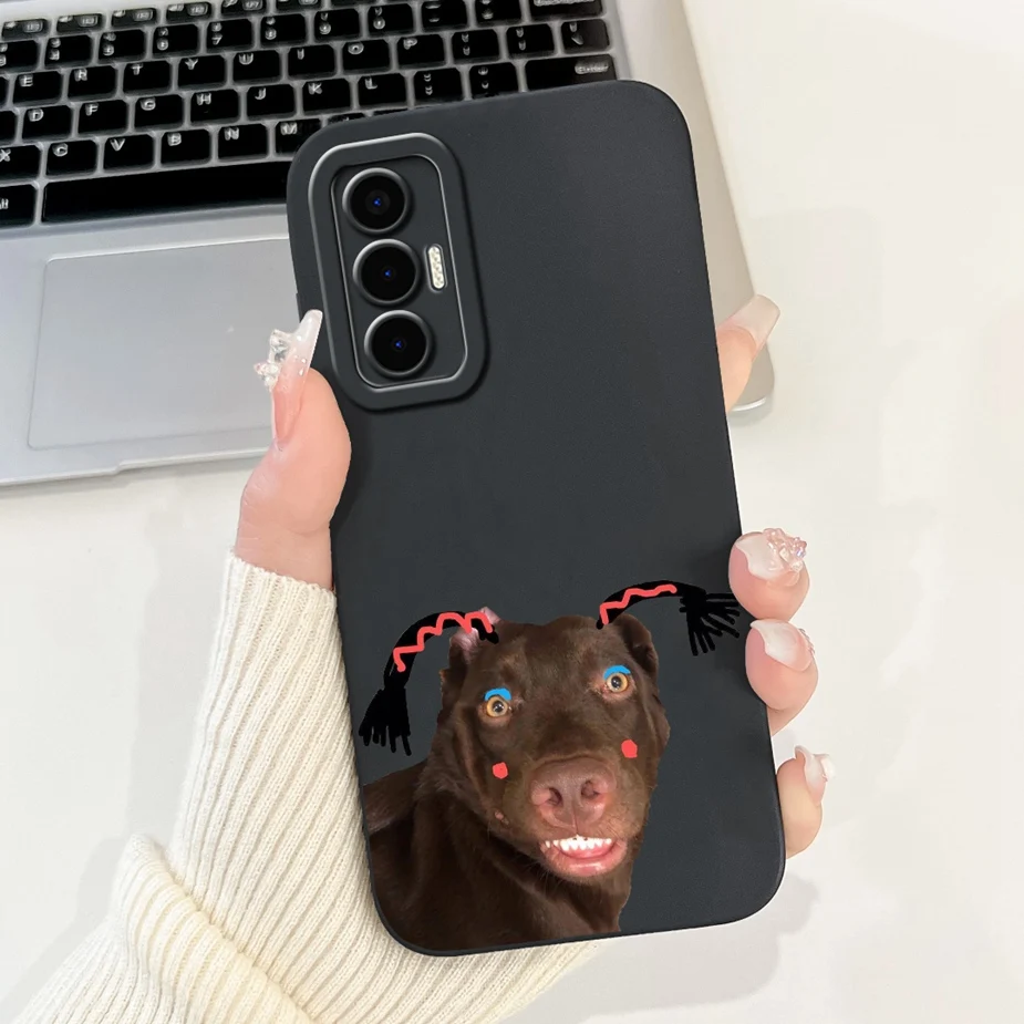 Cute Animals Cartoon Soft Silicone Phone Case - Protective Cover, 6.9'' Bumper