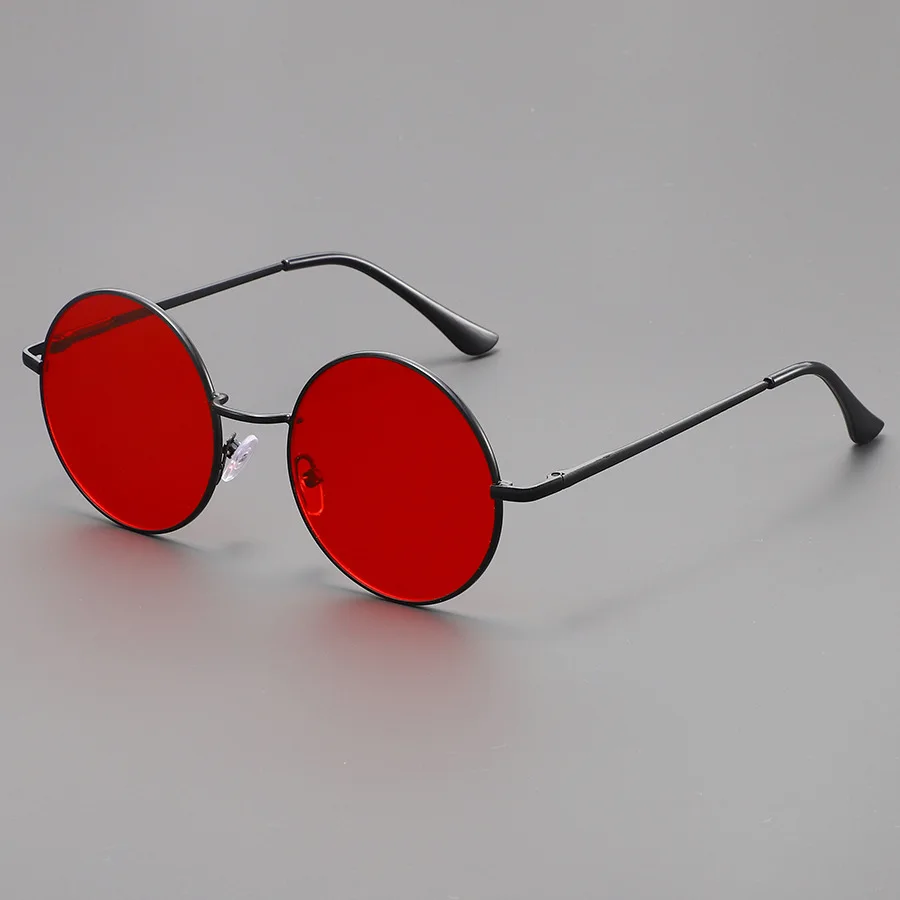 Fashion Round Sunglasses Men Women Vintage Driving Sun Glasses Luxury Brand Met…