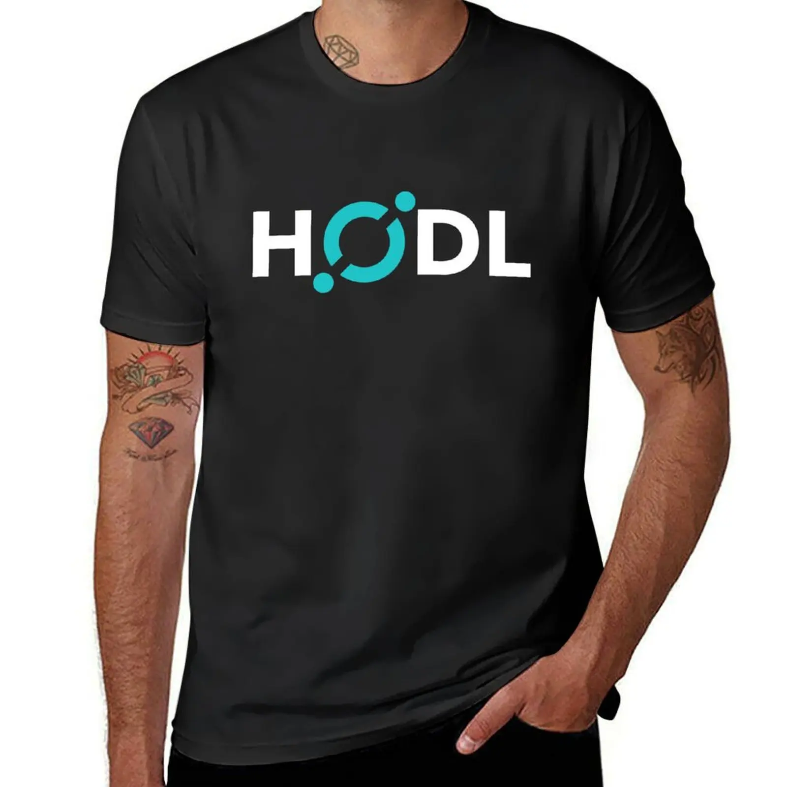 

Футболка HODL ICON ICX криптовалюты, милая одежда, футболка с коротким рукавом, кавайная одежда, мужская тренировочная рубашка