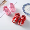 Spring New Princess Shoes 0-1 Year Old Baby Single Shoes Cute Bow Soft Soled Newborn Baby Walking Shoes 3