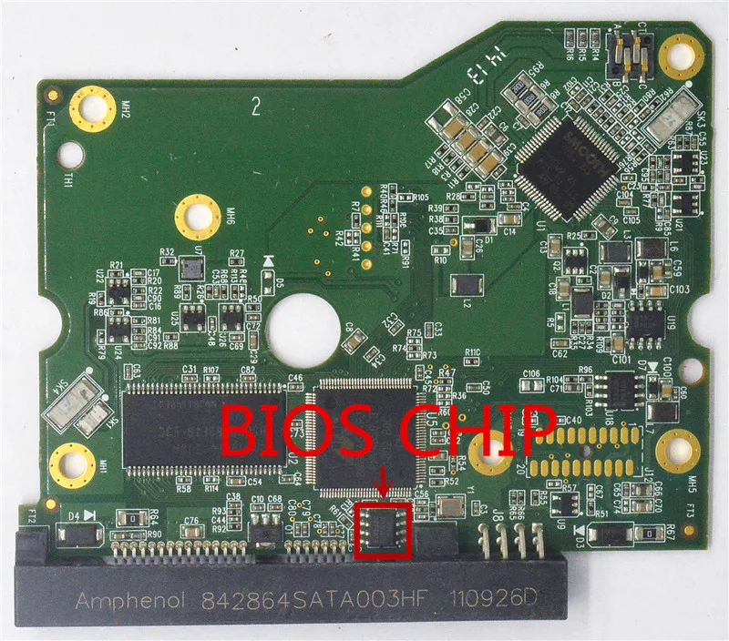   HDD PCB / 2060-771624-003 REV A , 2060-771624-005 REV P1 / 771624-A03 ,-F03 , 2061-771624-A03 , 771624-F05