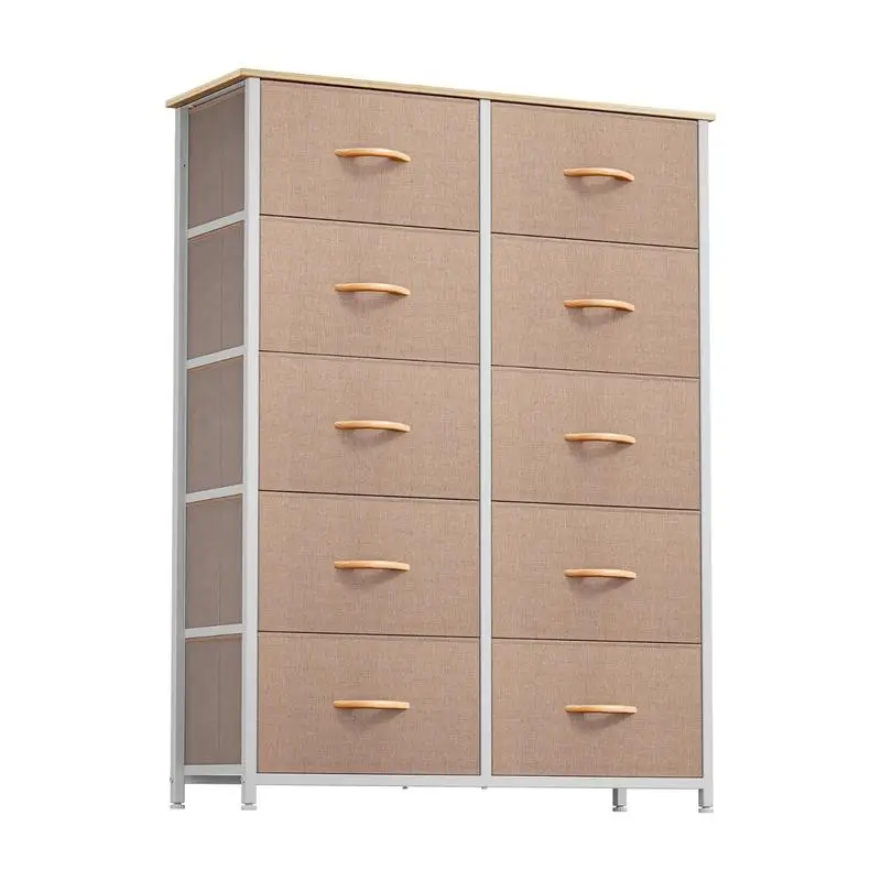 10 Drawers - Beige