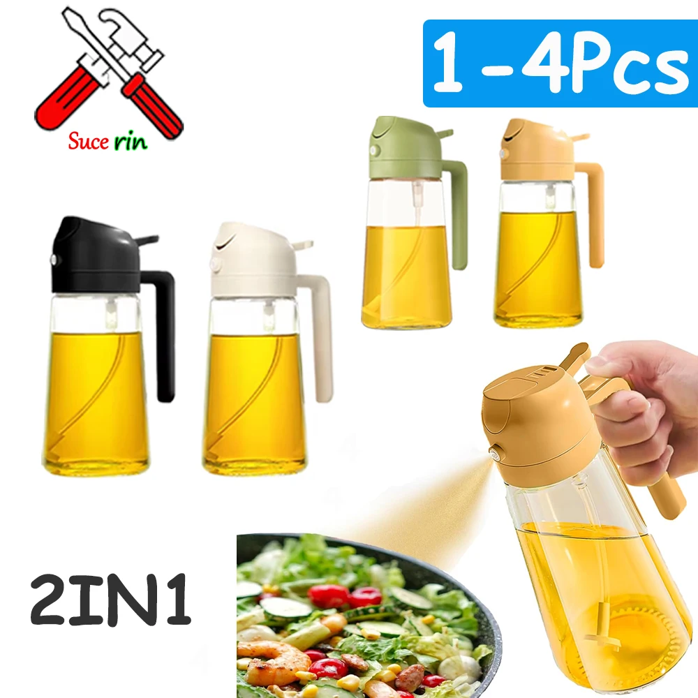 Premium 2-in-1 Oil Dispenser & Sprayer