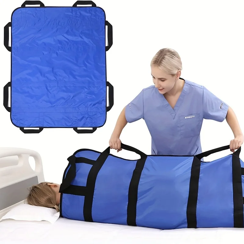 Waterproof Bed Positioning Pad  for Easy Turning Lifting and Sliding  Multipurpose Transfer Sheet for Elderly and Disabled Care 5