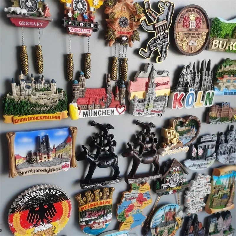 Vaticaan Madrid Praag Boedapest Polen Nederland Finland Koelkastmagneten Toeristische Souvenir Koelkast Stickers Herdenkingsmunt Woondecoratie kopen vanaf een prijs van 3.08