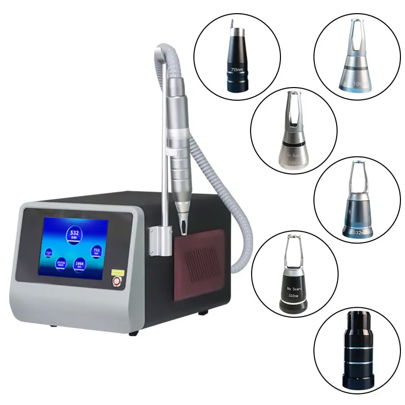 ADG Newest Picosecond Tattoo Removal Laser Machine Pigment Removal q switch nd yag laser Tattoo Eyebrow
