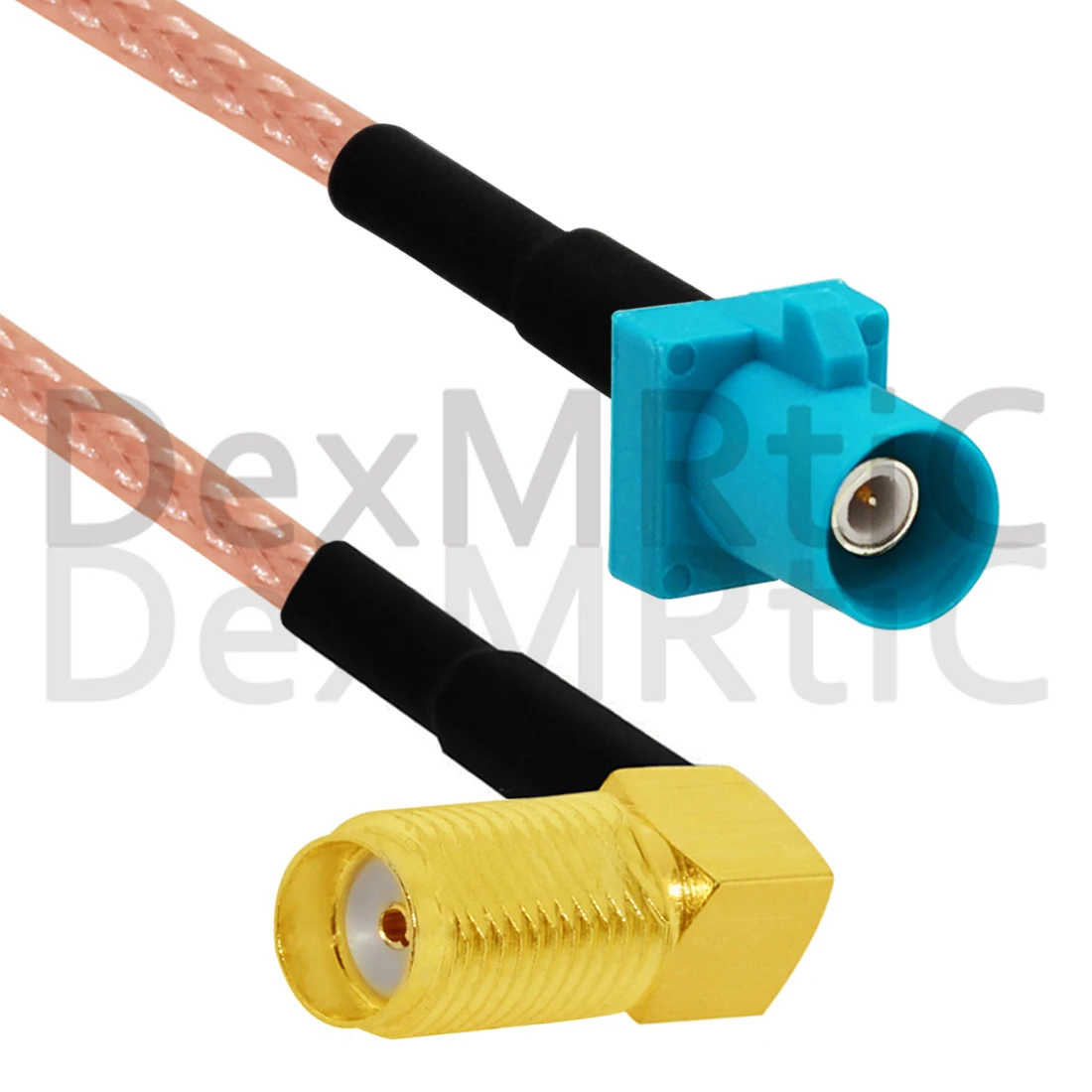 Fakra z typ männlich weiblich wasser blau universal zu sma stecker buchse pigtail kabel adapter rg316 15cm /30cm/50cm/100cm großhandel neu – Detail 6