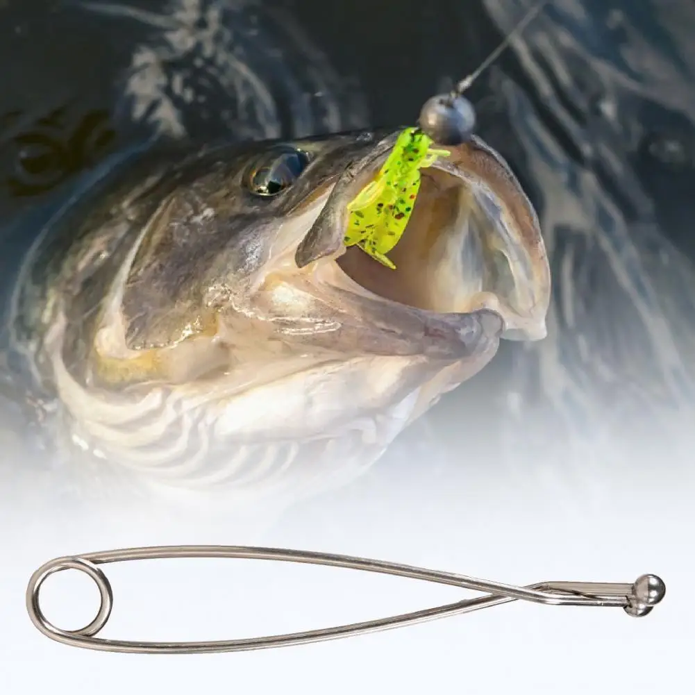 Winter Fishing Practical Stainless Steel Fishing Hook Fish Clamp